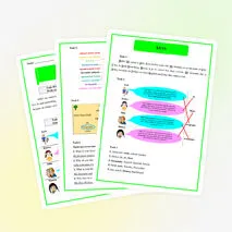 Рабочий лист к УМК Spotlight 5 Module 1c 