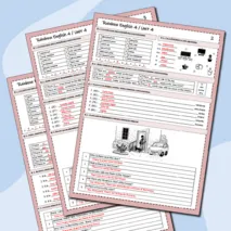 Rainbow English 4 класс. Контрольная работа Unit 4