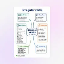Схема «Irregular verbs»