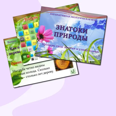 Интерактивная экологическая игра 