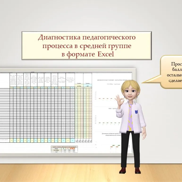 Диагностика по ФОП с средней группе детского сада (4-5 лет)