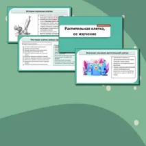 Комплект (конспект + презентация + рабочий лист + лабораторная работа + тест) «Растительная клетка, ее изучение. Лабораторная работа «Изучение микроскопического строения листа водного растения элодеи»». Биология 6 класс