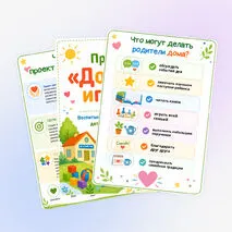 Папка-передвижка «Добрые игры»