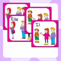 Les pronoms personnels  Личные местоимения  на французском языке