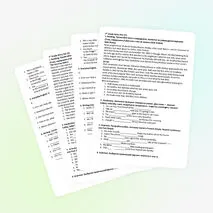 Spotlight 7 Entry Test Входная контрольная работа для 7 класса (5 вариантов)