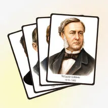 Оформление кабинета биологии. Портреты ученых, 22 портрета