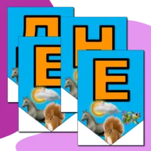 Растяжка - флажки Неделя окружающего мира