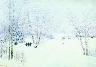 К.Ш.Юон. Русская зима 1957 г.