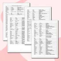 Лексический материал к учебнику Starlight 7. Module 3. Essential Vocabulary