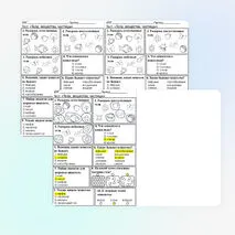Тест по окружающему миру по теме: «Тела, вещества, частицы» 3 класс.