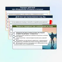 Презентация по ОБЗР по теме: «Безопасное поведение на водоёмах». 9 класс.