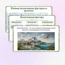 Презентация «Среды обитания организмов», 5 класс