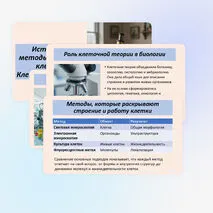 Презентация по биологии «История и методы изучения клетки. Клеточная теория», 10 класс (базовый уровень)