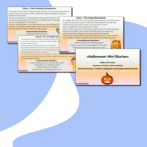Презентация «Halloween Mini Stories»