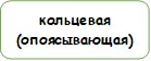 кольцевая (опоясывающая)
