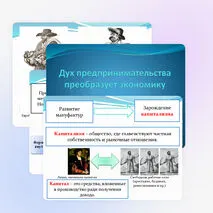 Презентация «Дух предпринимательства преобразует экономику»