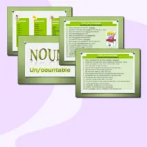 Презентация для английского языка Исчисляемые и неисчисляемые существительные.