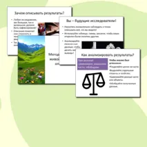 Презентация Описание результатов исследований 5 класс