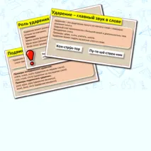 Презентация «Слог и ударение», русский язык 5 класс (урок 37).