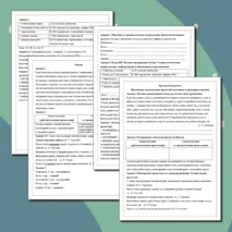 Практическая работа по русскому языку 