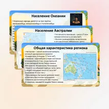 Презентация «Австралия и Океания. Население. Политическая карта. Изменение природы под влиянием хозяйственной деятельности человека»
