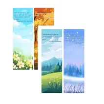 Закладки для книг с мотивационными цитатами