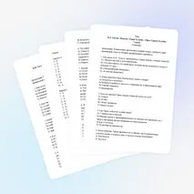 Тест Н.В. Гоголь. Повесть «Тарас Бульба». Образ Тараса Бульбы в повести.