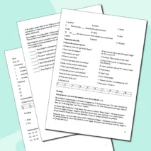 Входная контрольная работа по английскому языку для 7 класса (Entry Test -7)