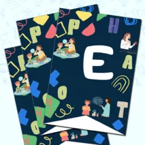 Растяжка. Гирлянда. День логопеда.