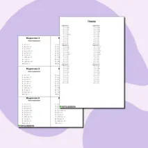Карточки-пятиминутки по математике по теме «Уравнения с модулем и делением (с положительными и отрицательными числами)»