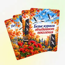 Оформление «День белых журавлей». 22 октября — «День белых журавлей».