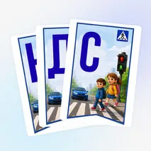 Комплект: плакат 