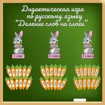 Дидактическая игра по русскому языку 