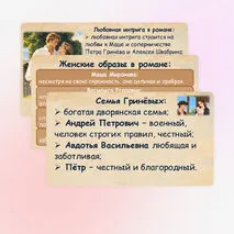 А.С. Пушкин. Роман «Капитанская дочка»: тема семьи и женские образы. Роль любовной интриги в романе.