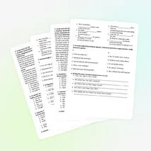 Spotlight 7 Entry Test Входная контрольная работа для 7 класса (5 вариантов)