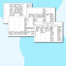 Шаблон технологической карты