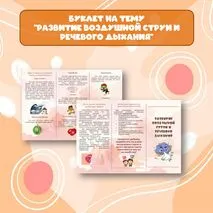 Буклет на тему 