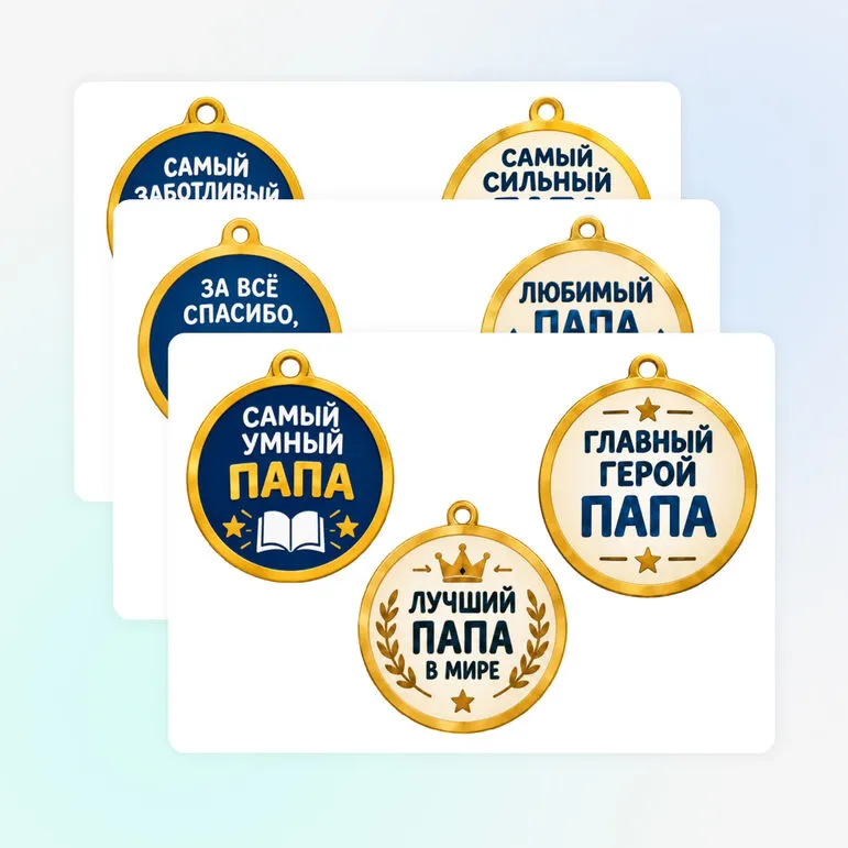 Медали ко Дню отца