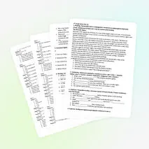 Spotlight 7 Entry Test Входная контрольная работа для 7 класса (5 вариантов)