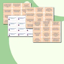 Карточки с предсказанием на новый учебный год