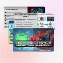 Комплект материалов «Компьютерные вирусы и антивирусные программы». Информатика, 7 класс