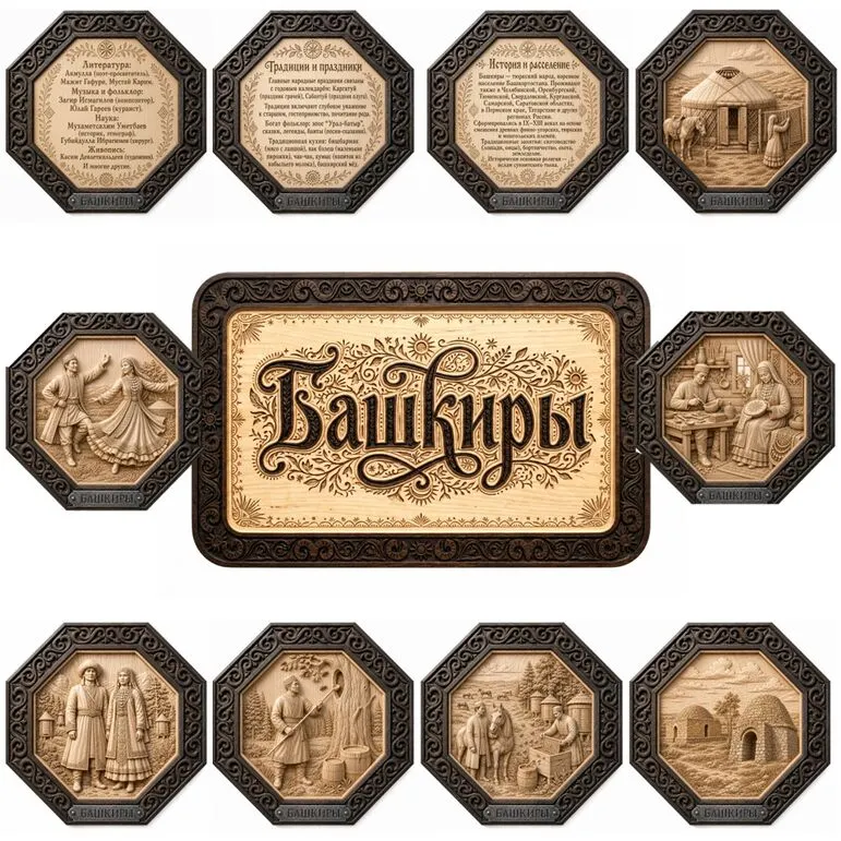 Оформление кабинета. Народы России. 