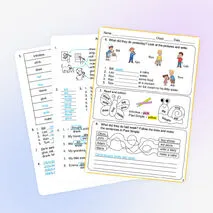 Рабочий лист «Magic moments» Spotlight 4, 14a