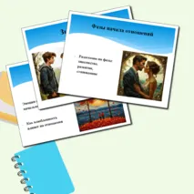 Комплект материалов (План конспекта урока + Презентация) готового урока на тему: Начальный этап отношений. Семьеведение (Основы семейной жизни)
