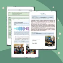 Teaching. Профессия учителя. Рабочий лист Speaking (Говорение) в формате ЕГЭ 2025 (+audio)
