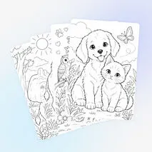 День защиты животных. Раскраски ко Дню защиты животных