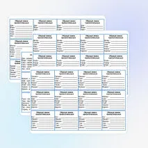 Карточки-вклейки по русскому языку «Имя прилагательное»