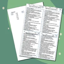 Карточки-пятиминутки к уроку ОБЗР в 9 классе по теме 